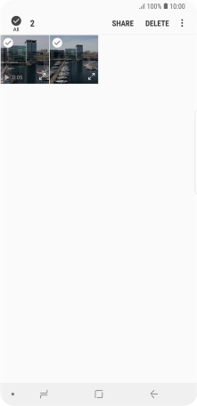 Press SHARE. Press SHARE.