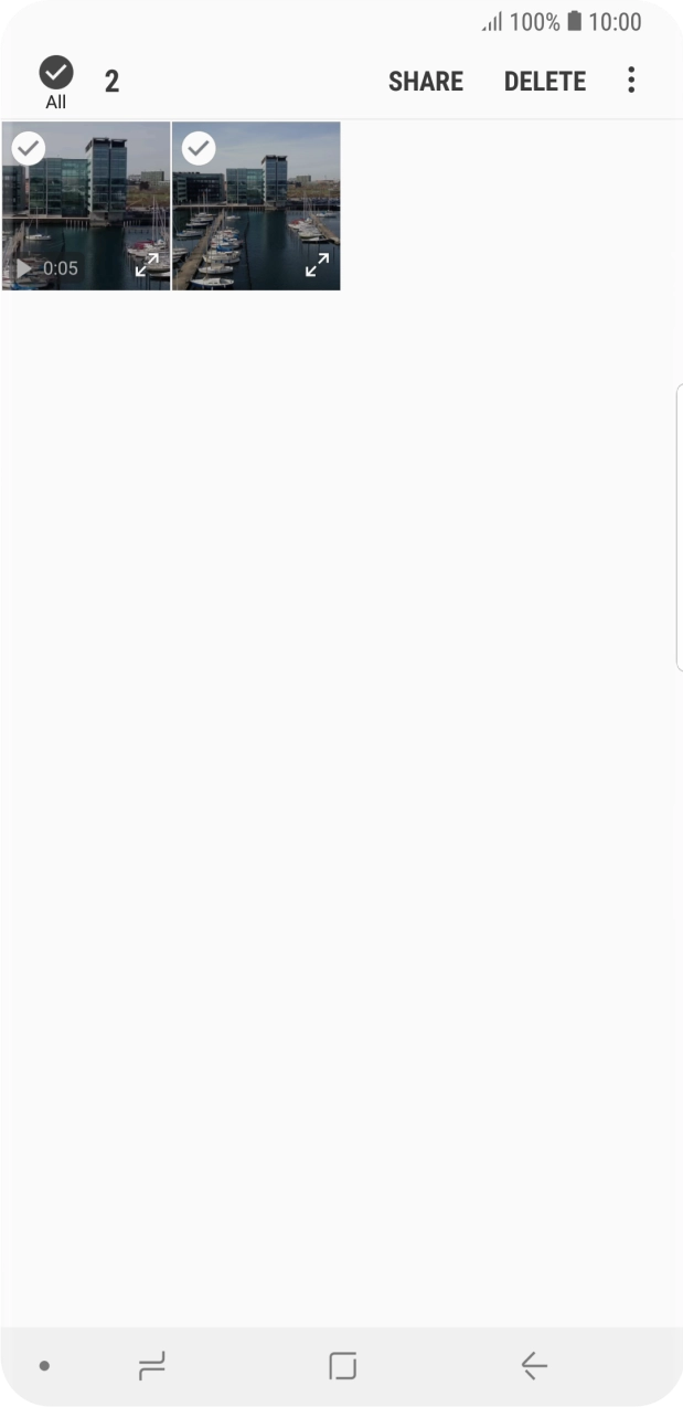 Press SHARE. Press SHARE.