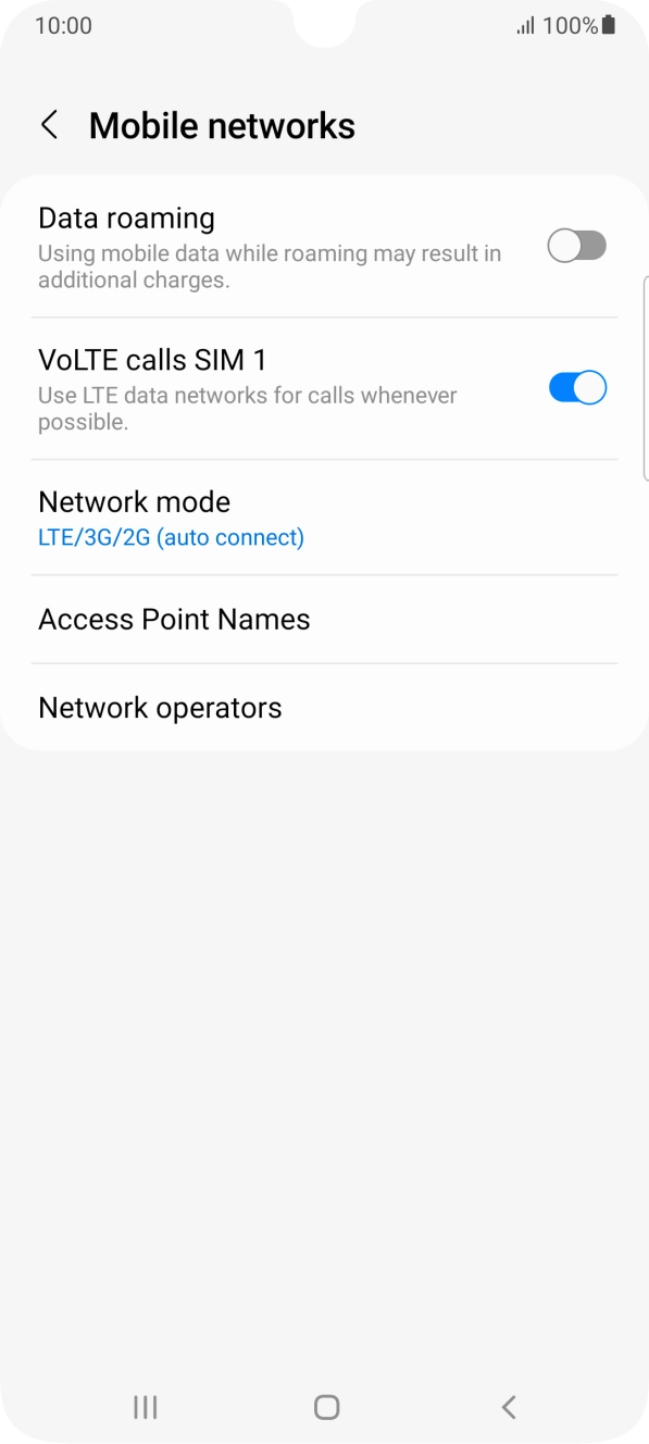 Press Access Point Names. Press Access Point Names.