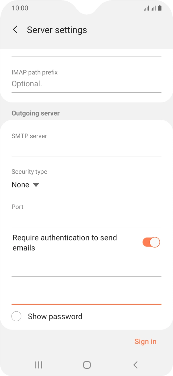 Press Sign in. Press Sign in.