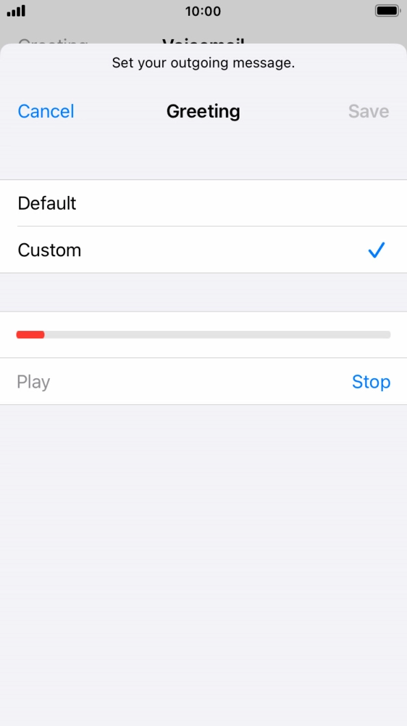 Press Stop to stop recording. Press Stop to stop recording.