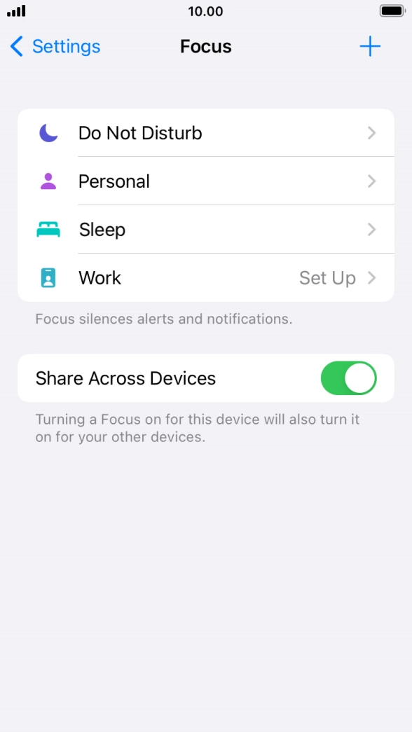 Press Do Not Disturb. Press Do Not Disturb.