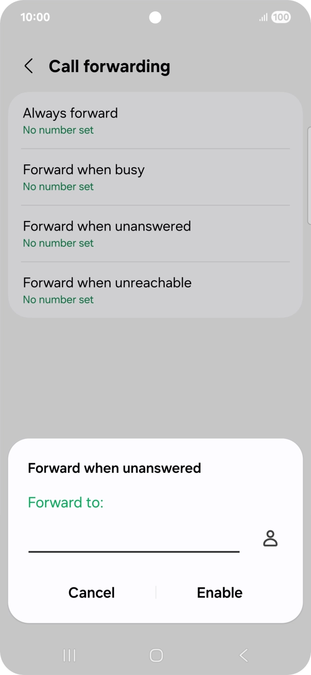 Key in 901 and press Enable.