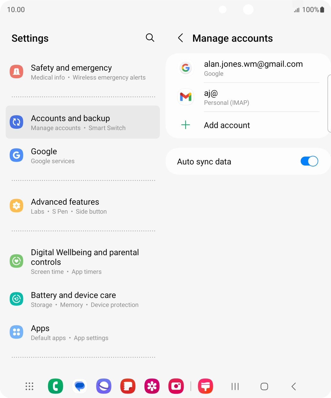 Press the Home key to return to the home screen. Press the Home key to return to the home screen.