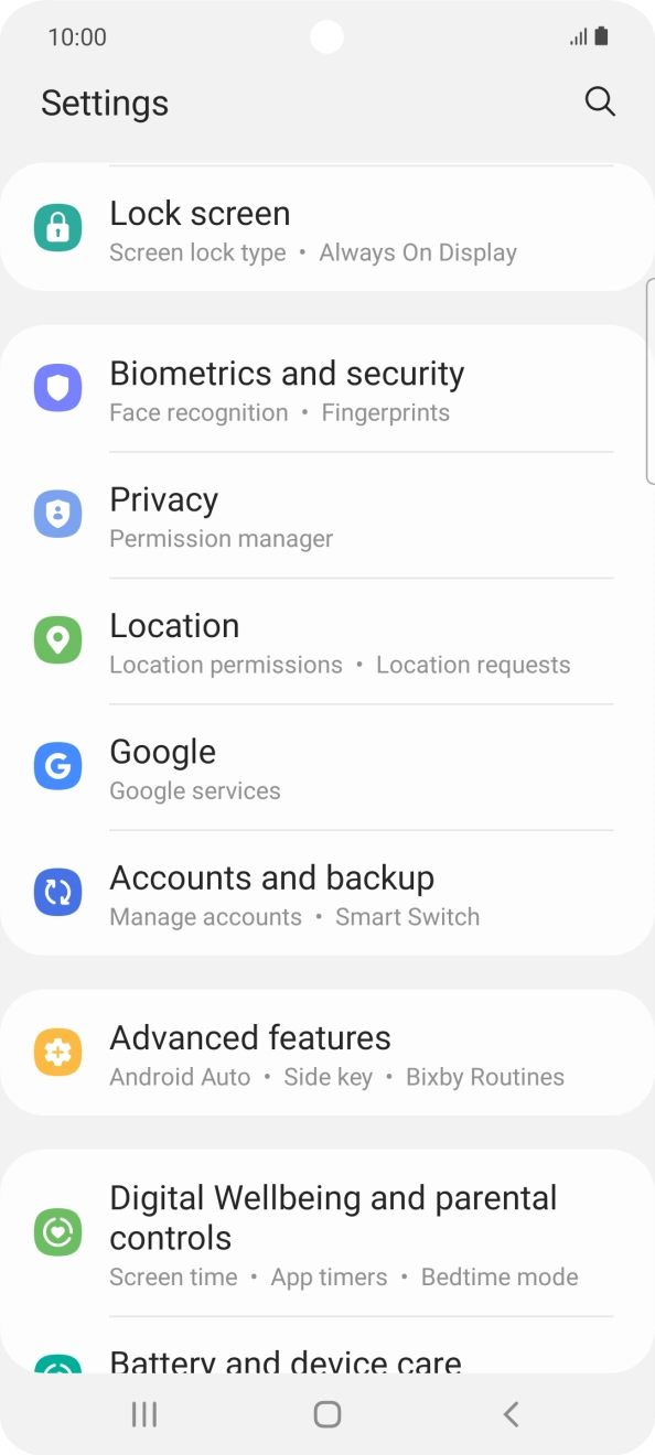 Press Accounts and backup. Press Accounts and backup.