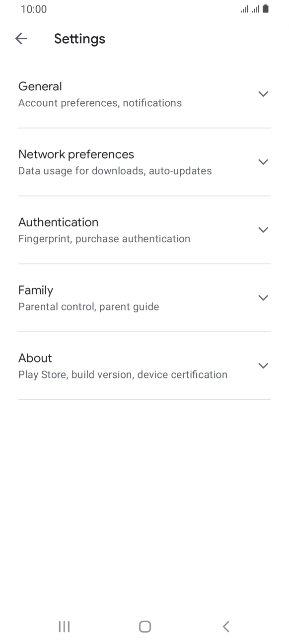 Press Network preferences.