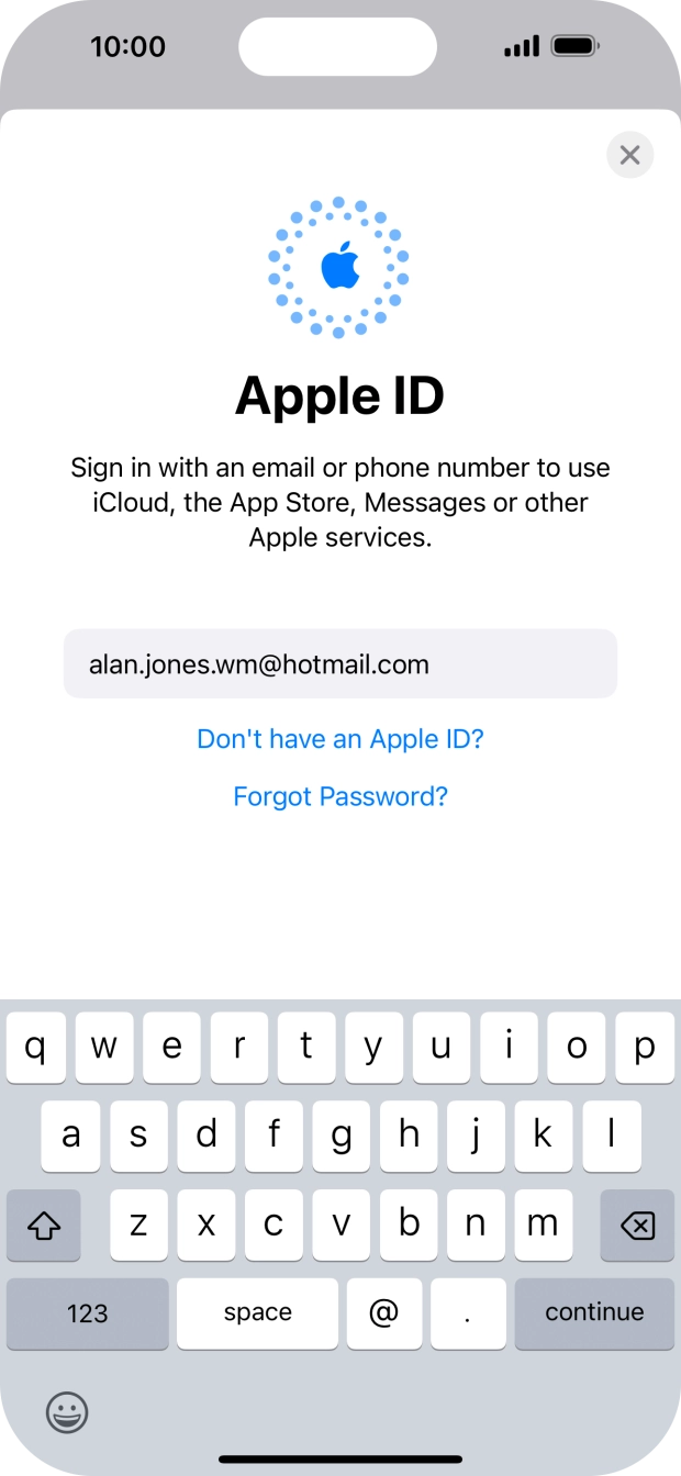 Press continue. Press continue.
