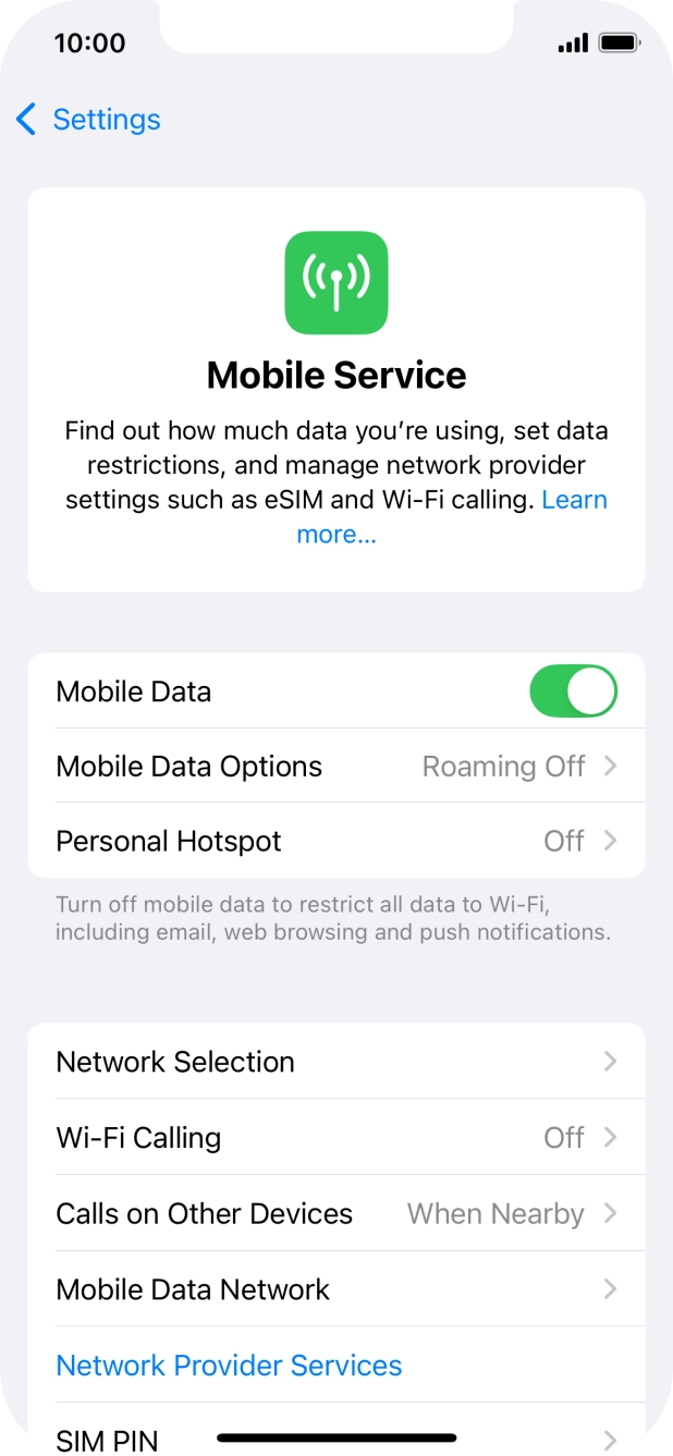Press Mobile Data Network. Press Mobile Data Network.