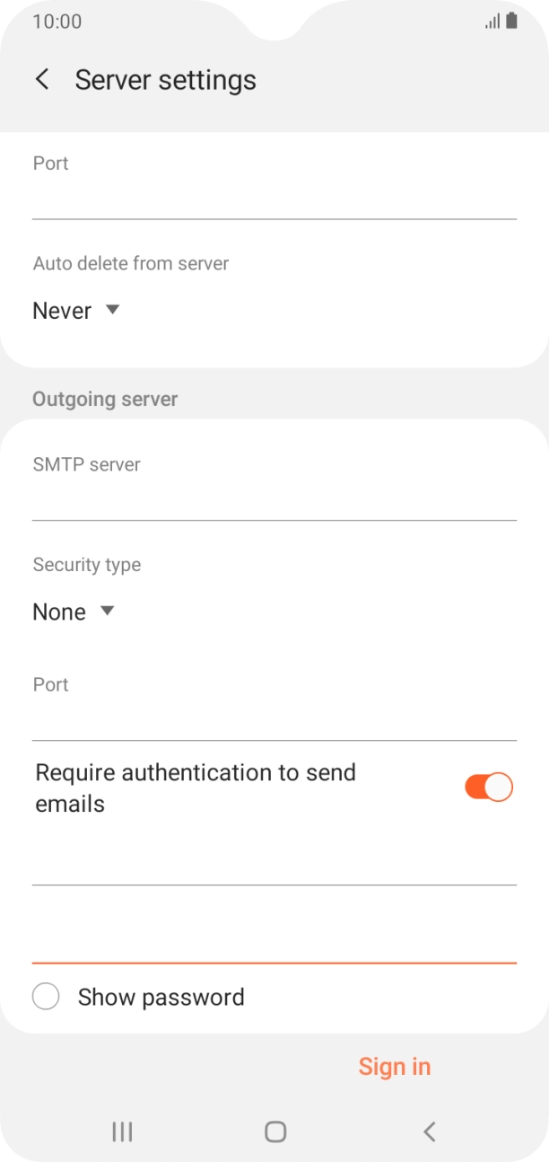 Press Sign in. Press Sign in.