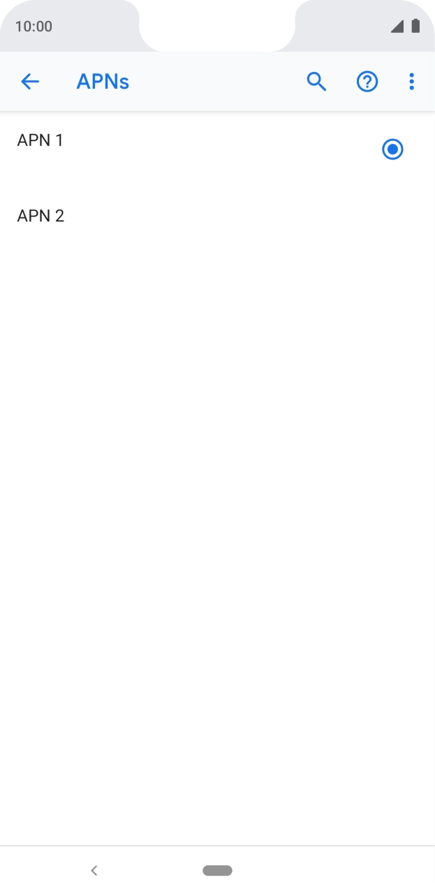Press the Home key to return to the home screen. Press the Home key to return to the home screen.