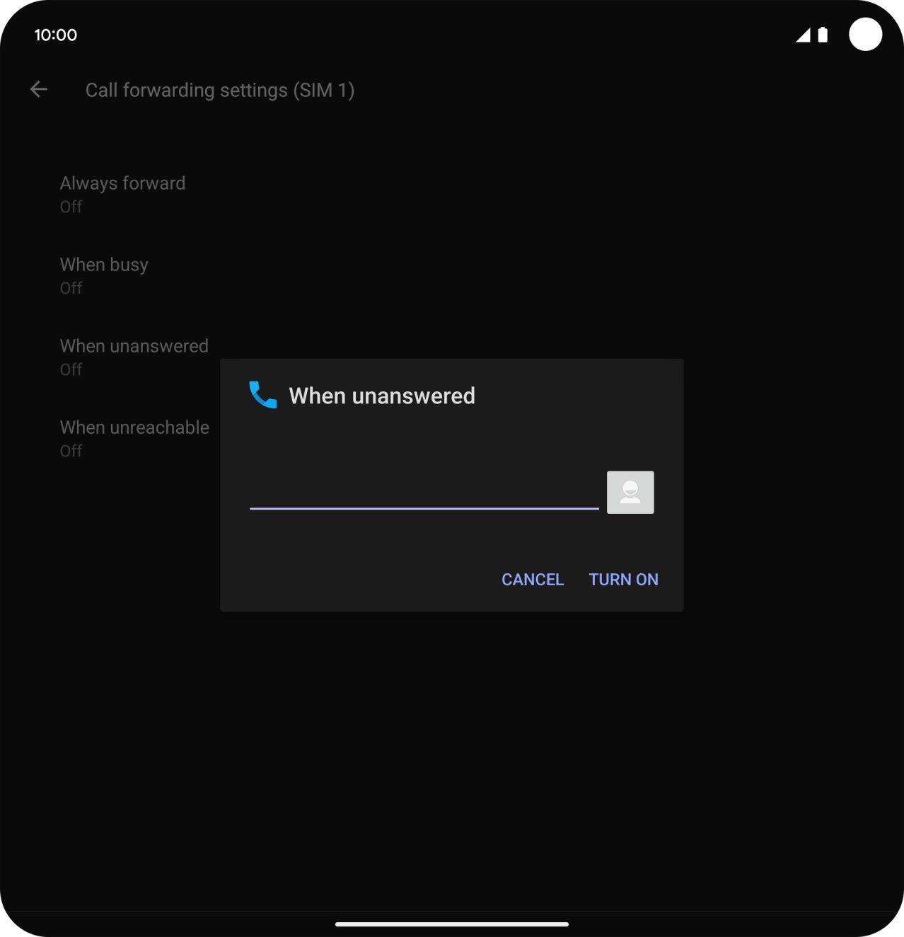 Key in 901 and press TURN ON. Key in 901 and press TURN ON.