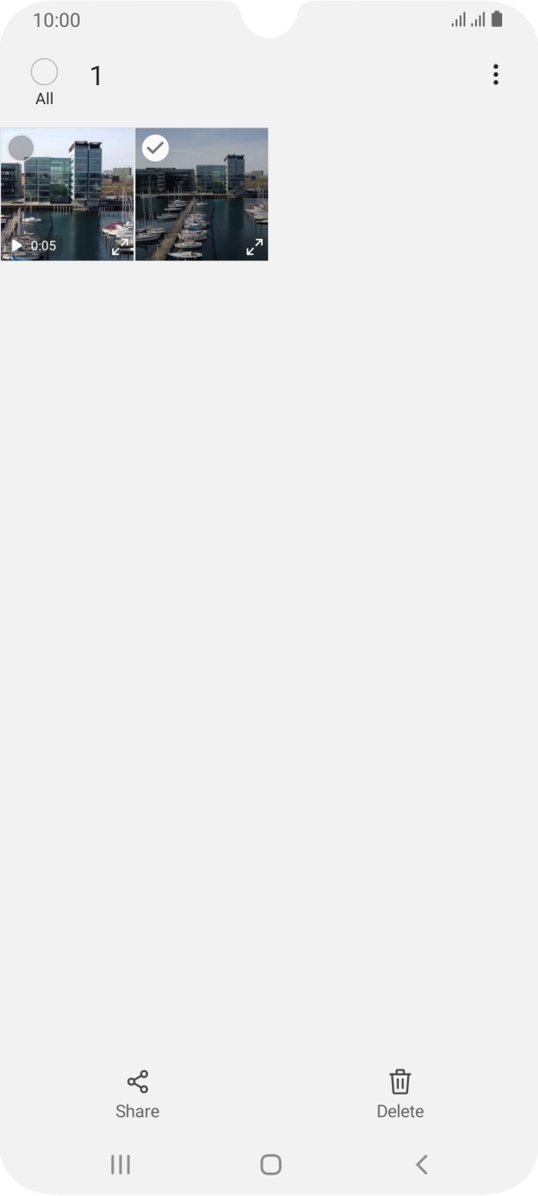 Press the field above 'All'.