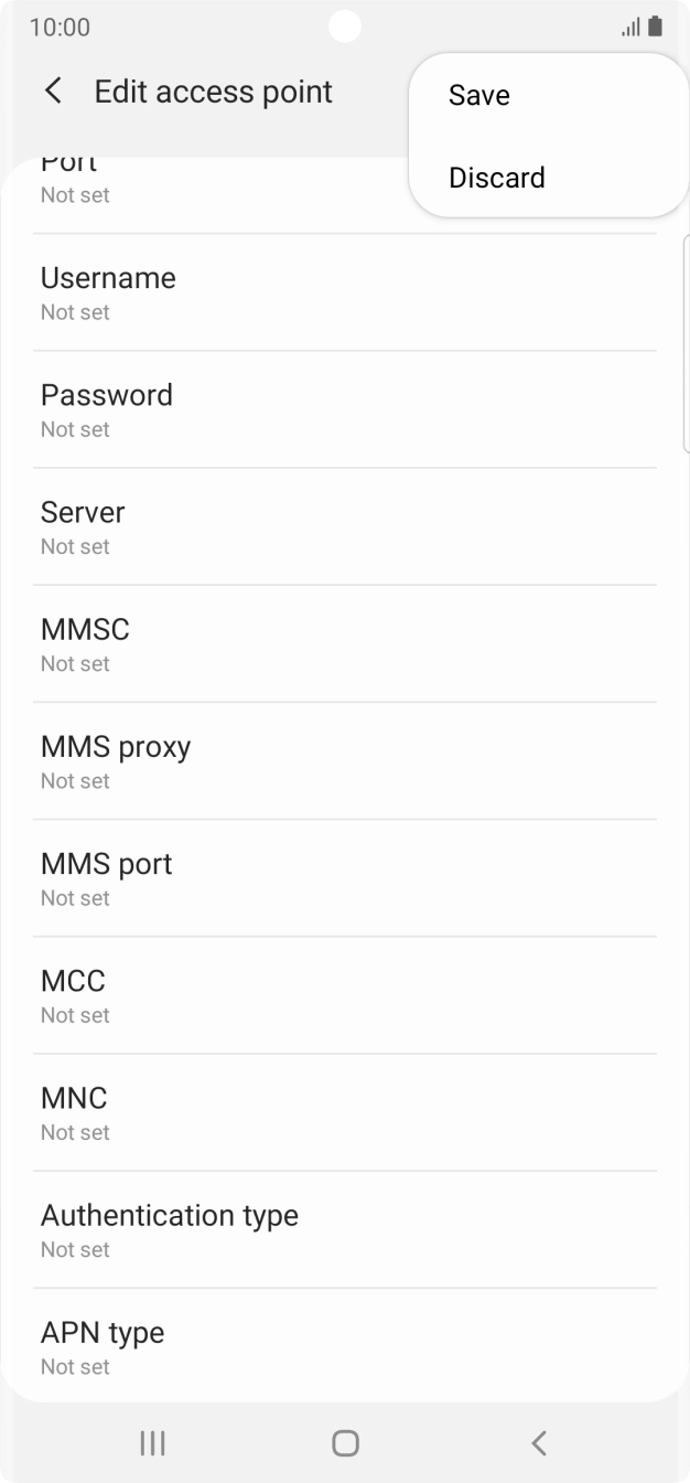 Press Save. Press Save.