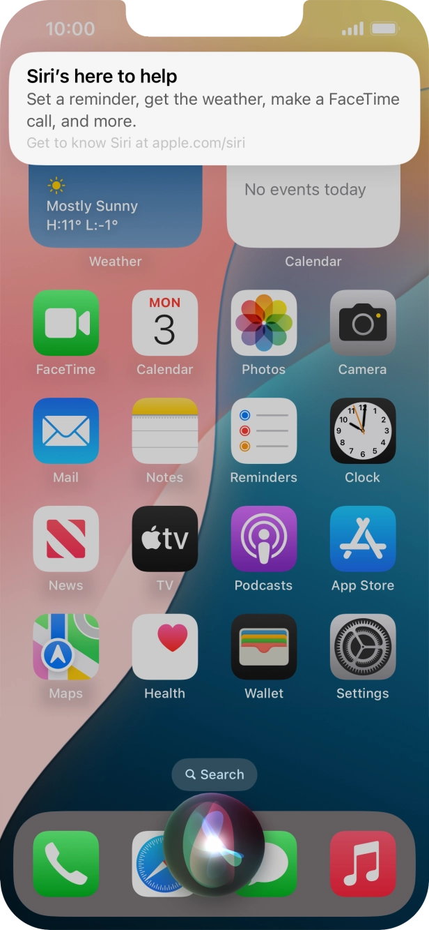 Say 'WHAT CAN I ASK' and press the Siri notification to see more examples.