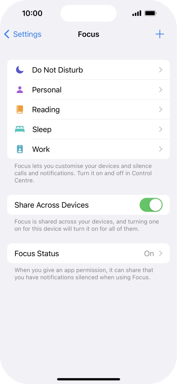 Press Do Not Disturb. Press Do Not Disturb.