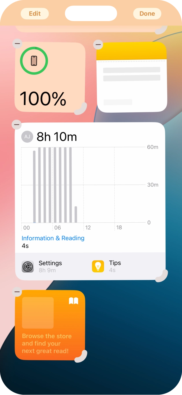 Press Done. Press Done.