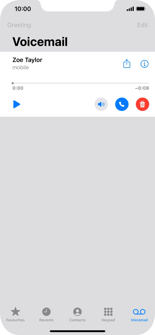 Press the play icon. Press the play icon.