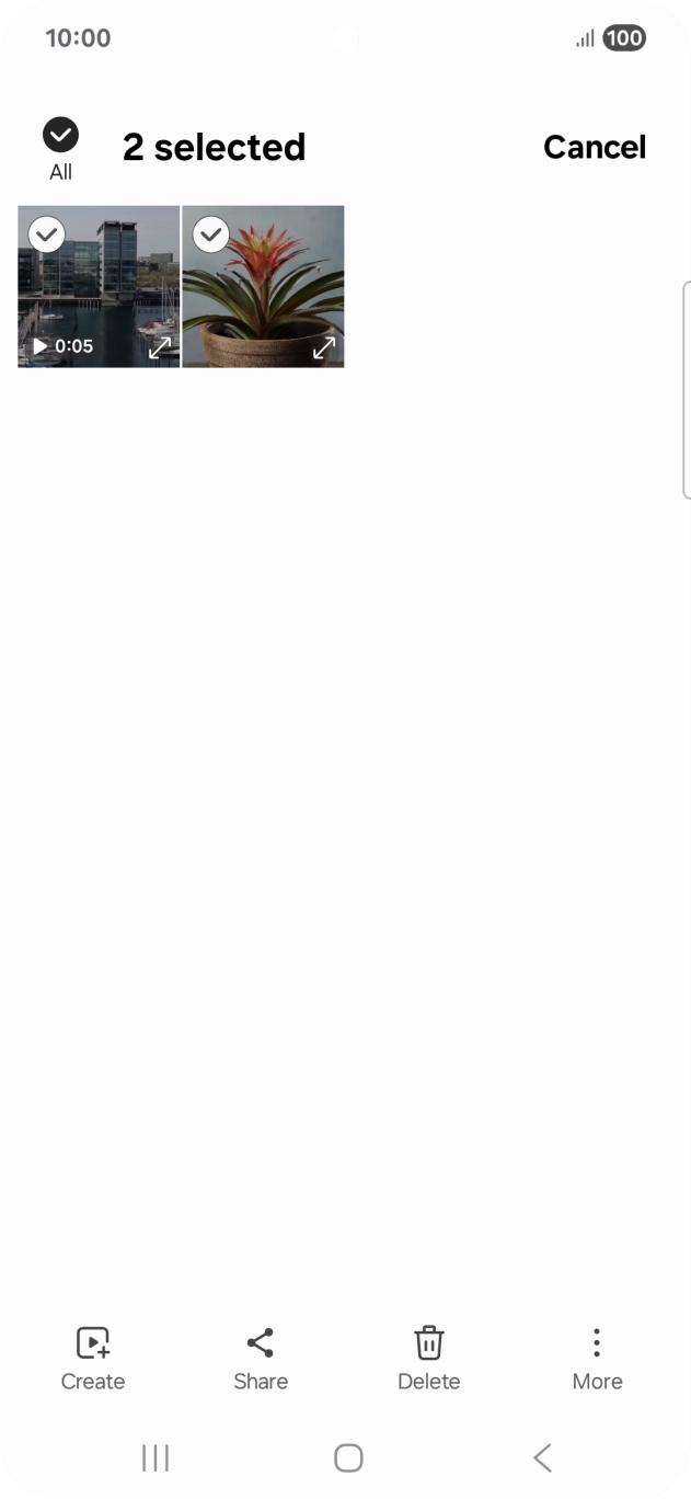 Press Share. Press Share.