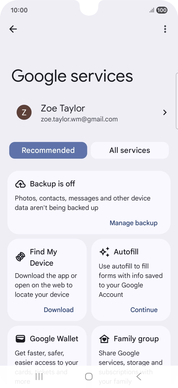 Press Find My Device. Press Find My Device.