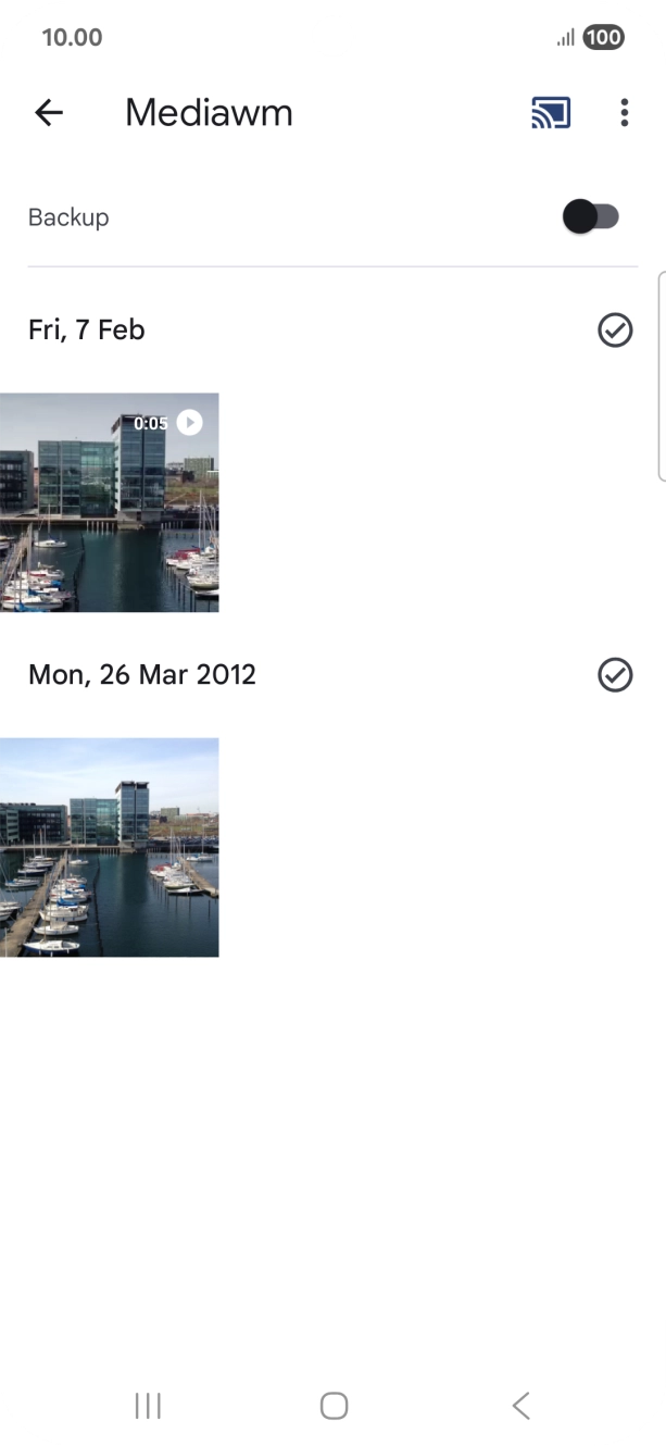The media content from your phone will now play on the selected device. You can use your phone to control the playback of the media content on the other device.