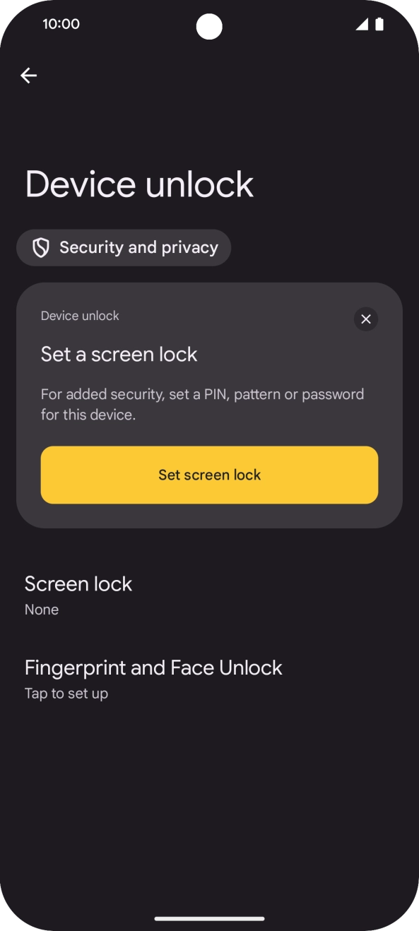 Slide your finger upwards starting from the bottom of the screen to return to the home screen.