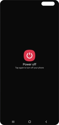 Press Power off.