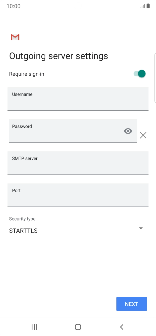 Press the indicator next to 'Require sign-in' to turn on the function. Press the indicator next to 'Require sign-in' to turn on the function.