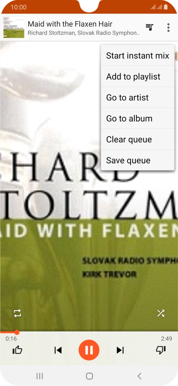 Press Add to playlist. Press Add to playlist.