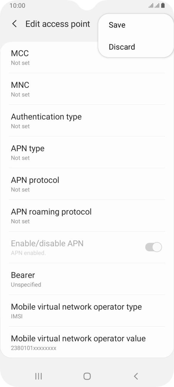 Press Save. Press Save.