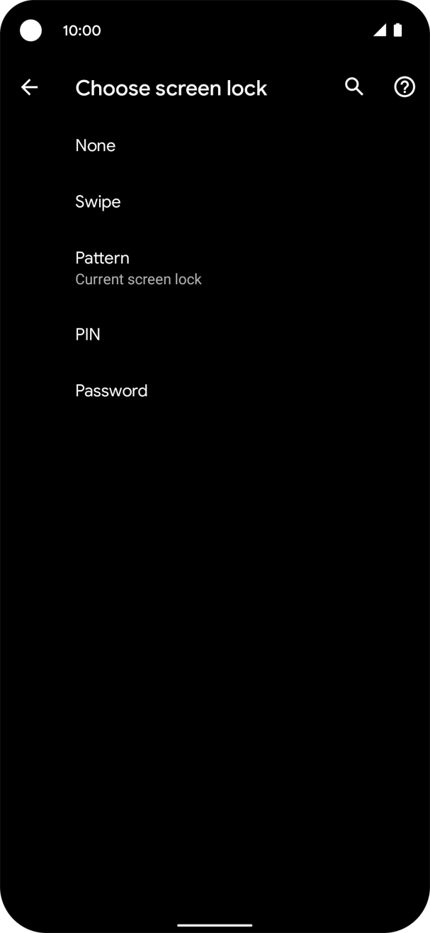 Press None. Press None.