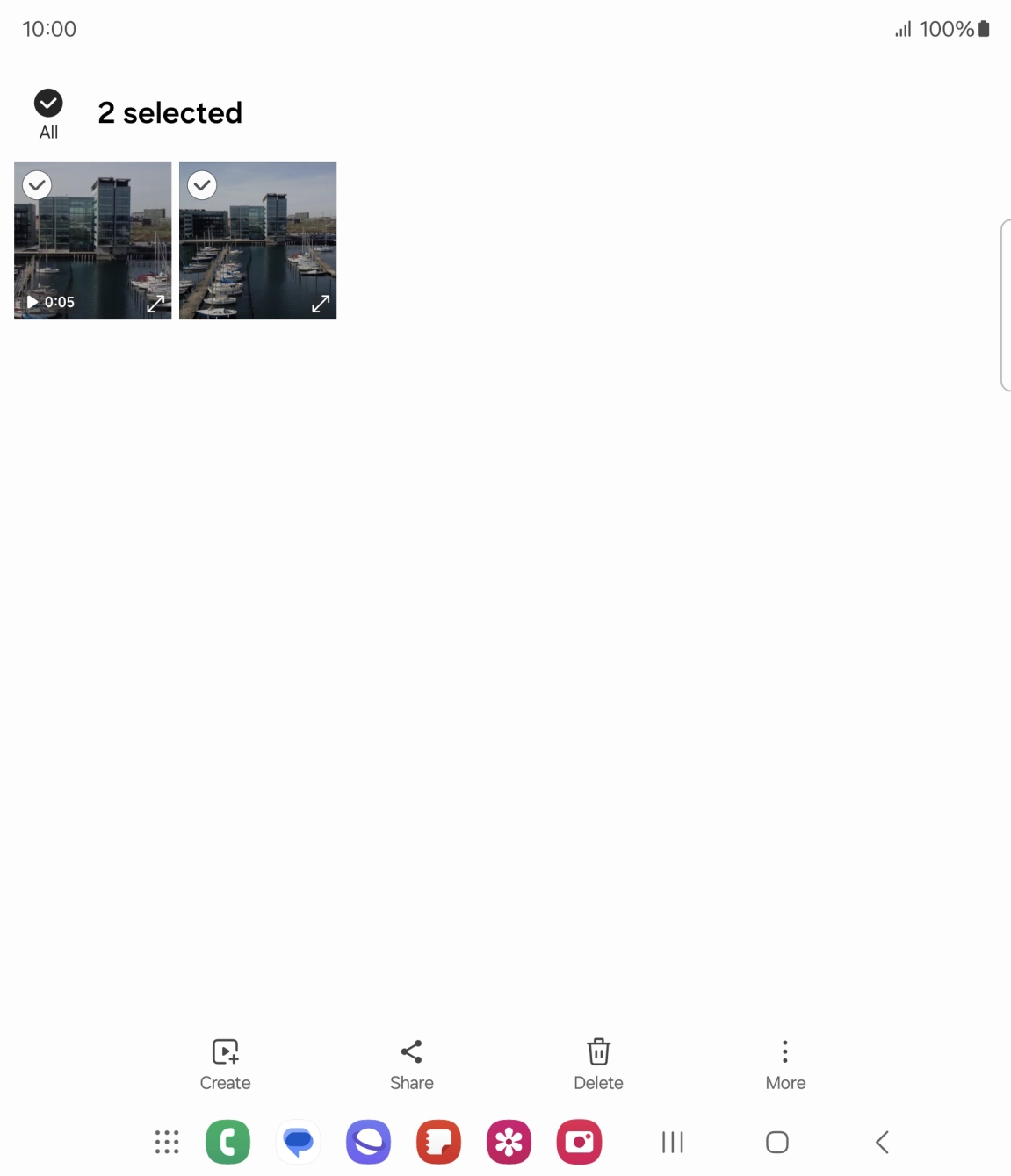 Press Share. Press Share.