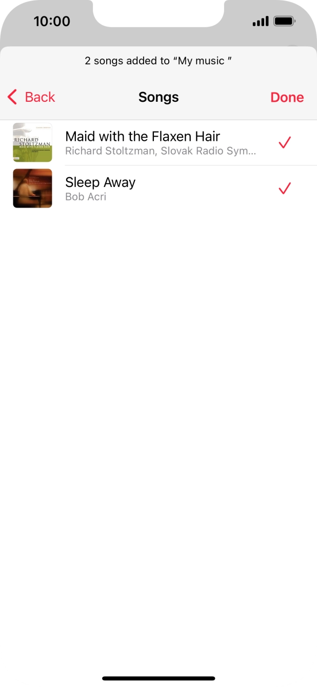 Press Done. Press Done.