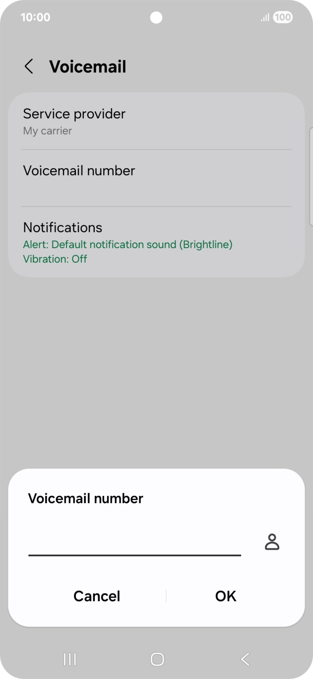 Key in 901 and press OK.