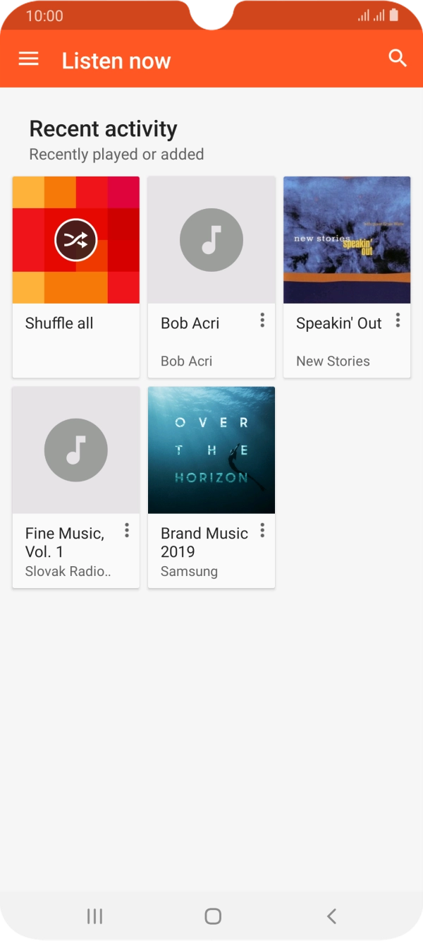 Slide your finger right starting from the left side of the screen. Slide your finger right starting from the left side of the screen.