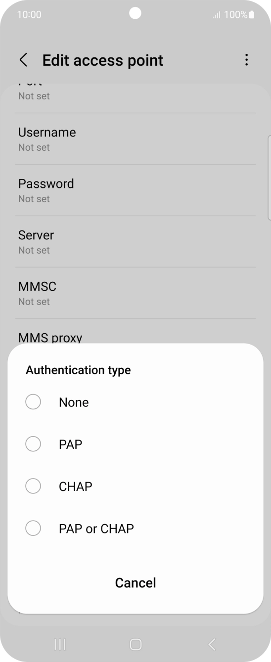 Press PAP. Press PAP.