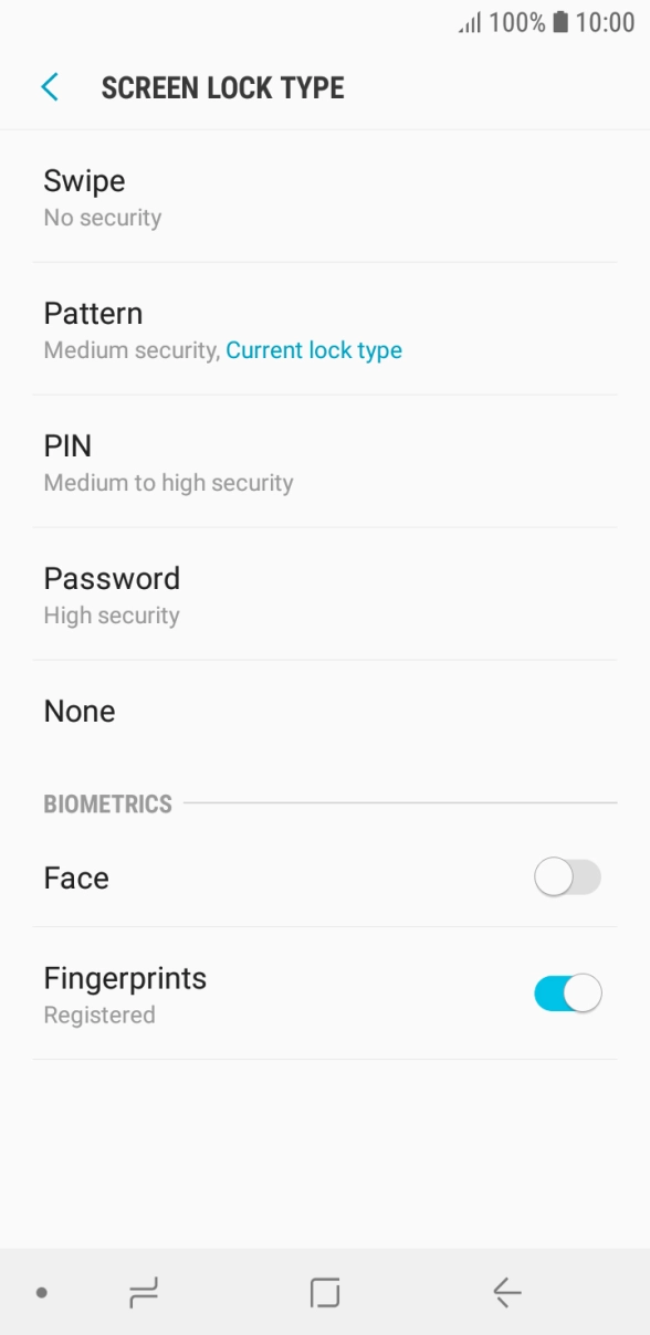 Press None. Press None.