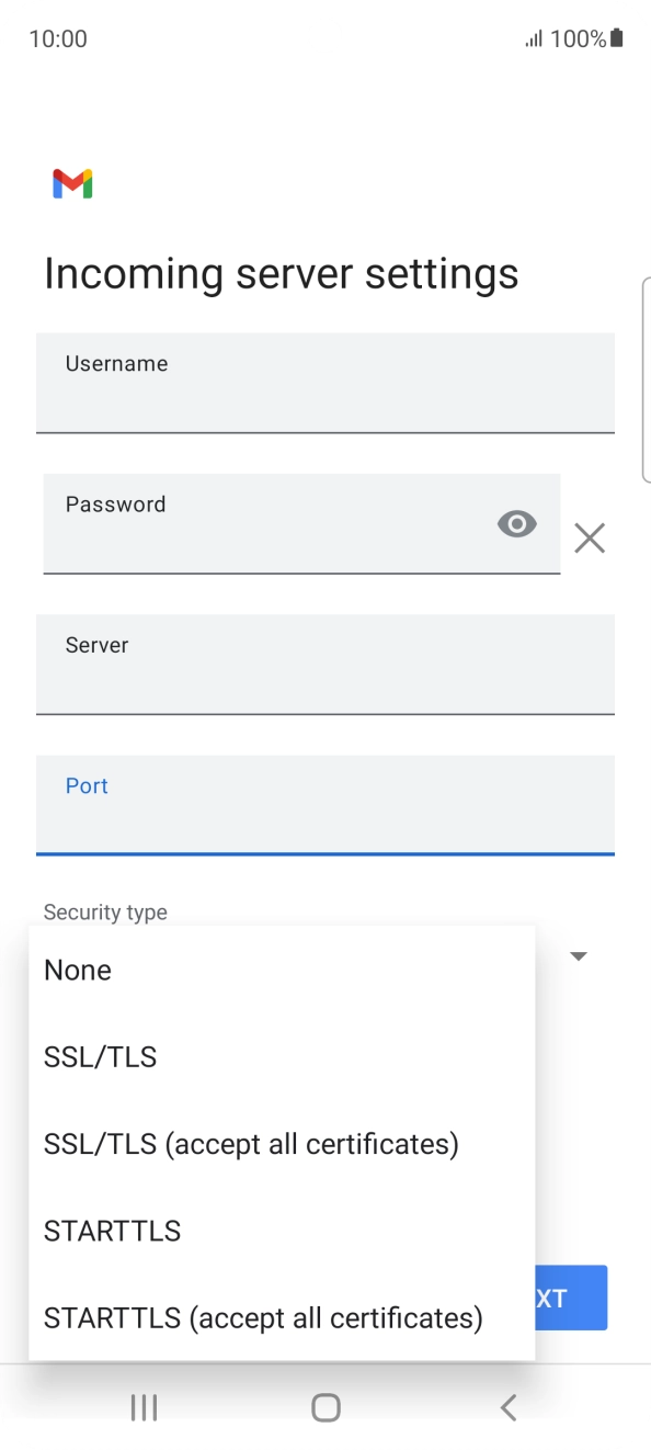 Press None. Press None.