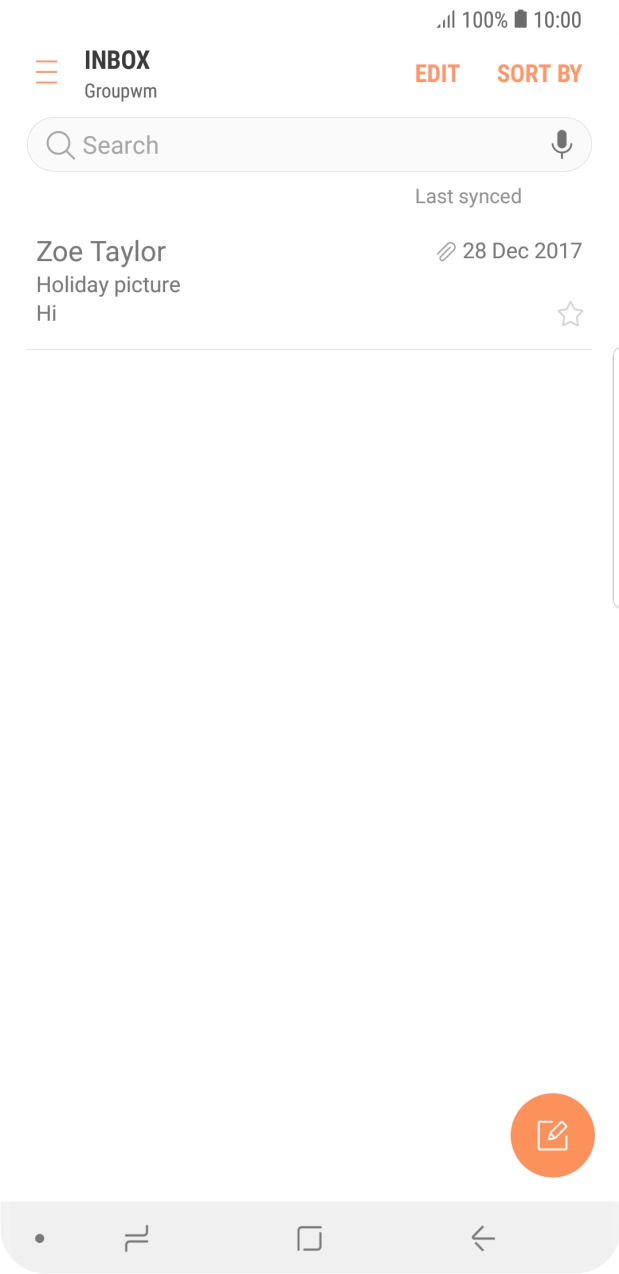 Slide your finger right starting from the left side of the screen. Slide your finger right starting from the left side of the screen.