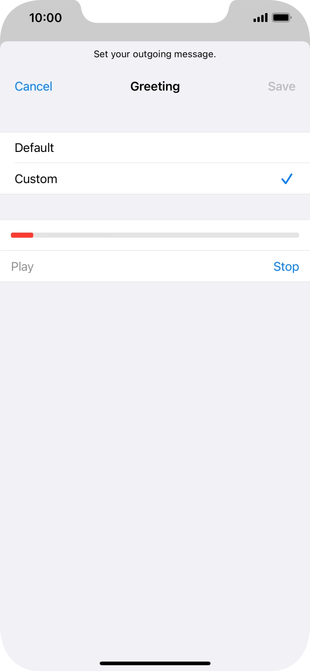 Press Stop to stop recording. Press Stop to stop recording.
