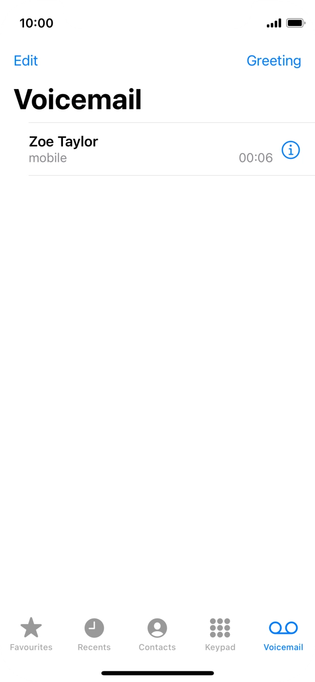 Press the required message. Press the required message.