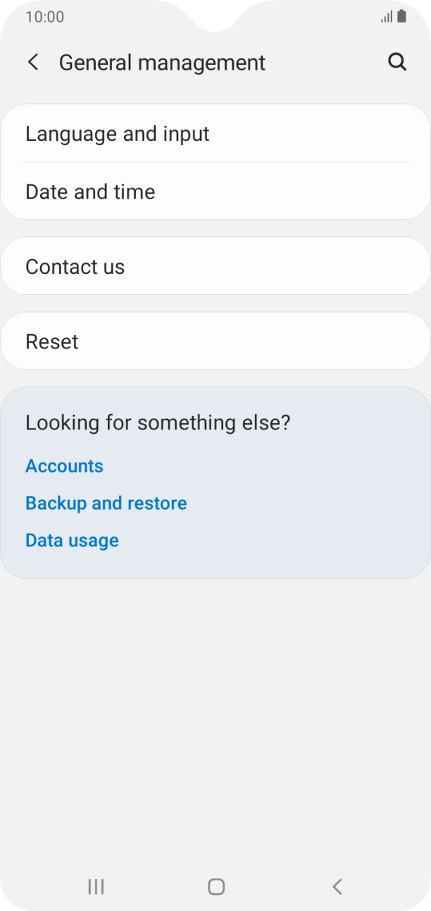 Press Date and time.