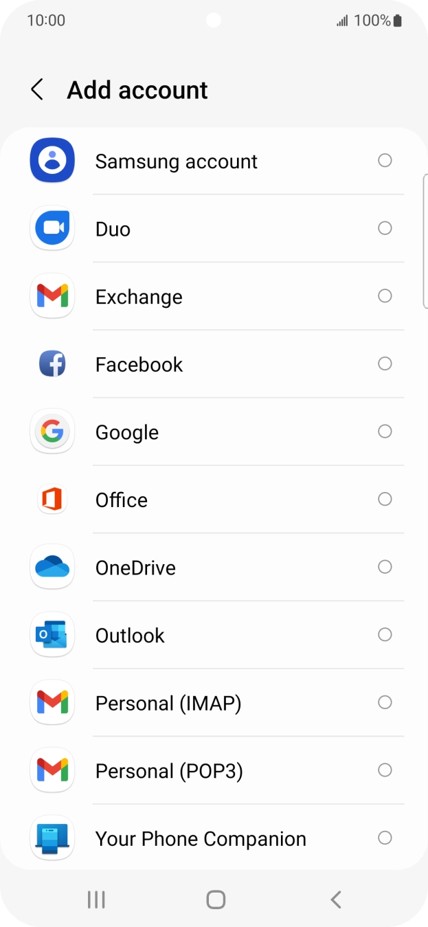 Press Personal (POP3).