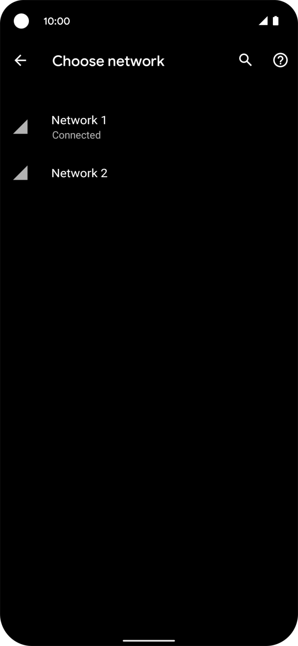 Press arrow left. Press arrow left.