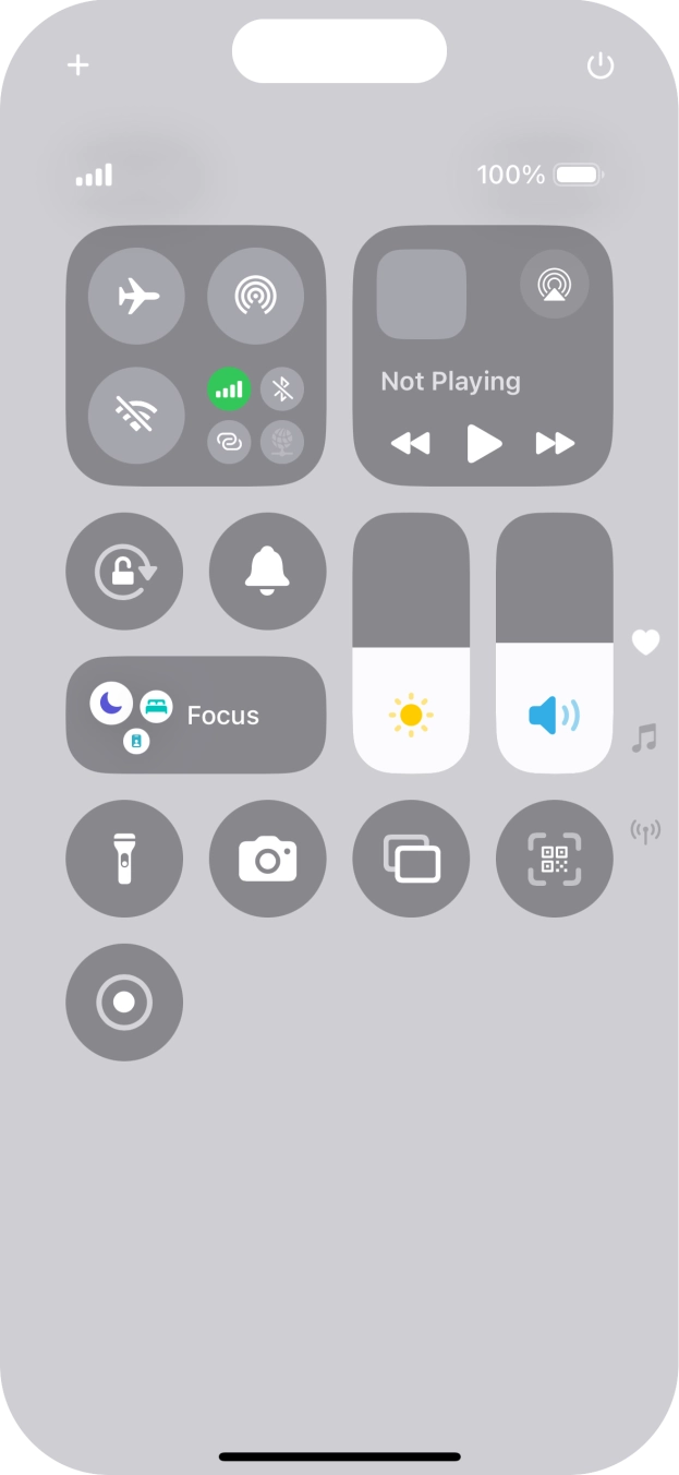 Press the screen recording icon to start the recording.