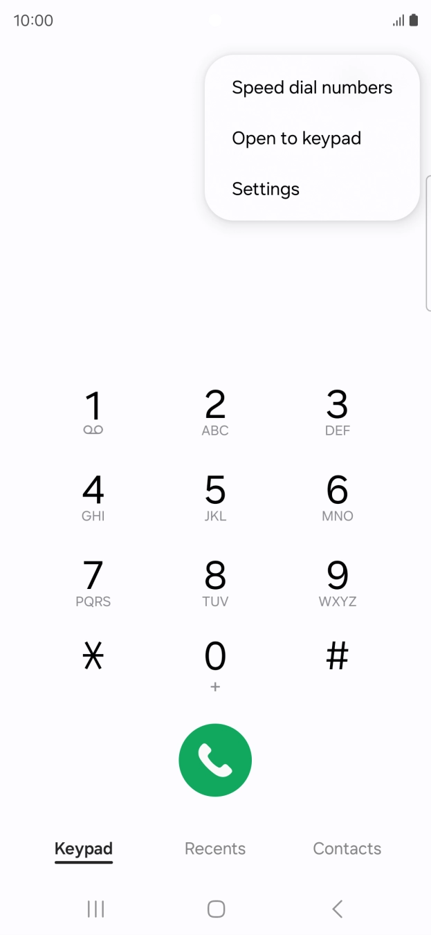 Press Settings. Press Settings.