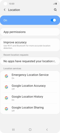 Press App permissions.