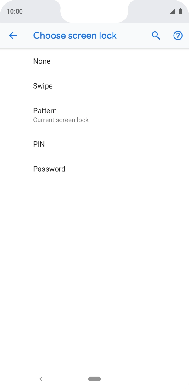 Press None. Press None.