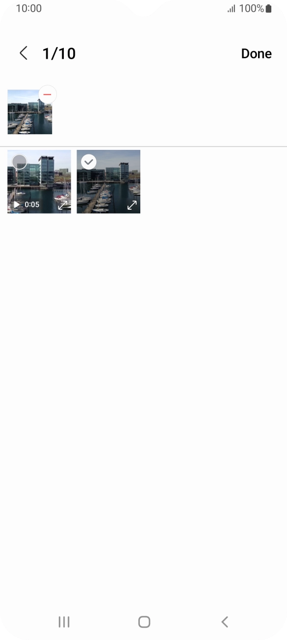 Press Done. Press Done.