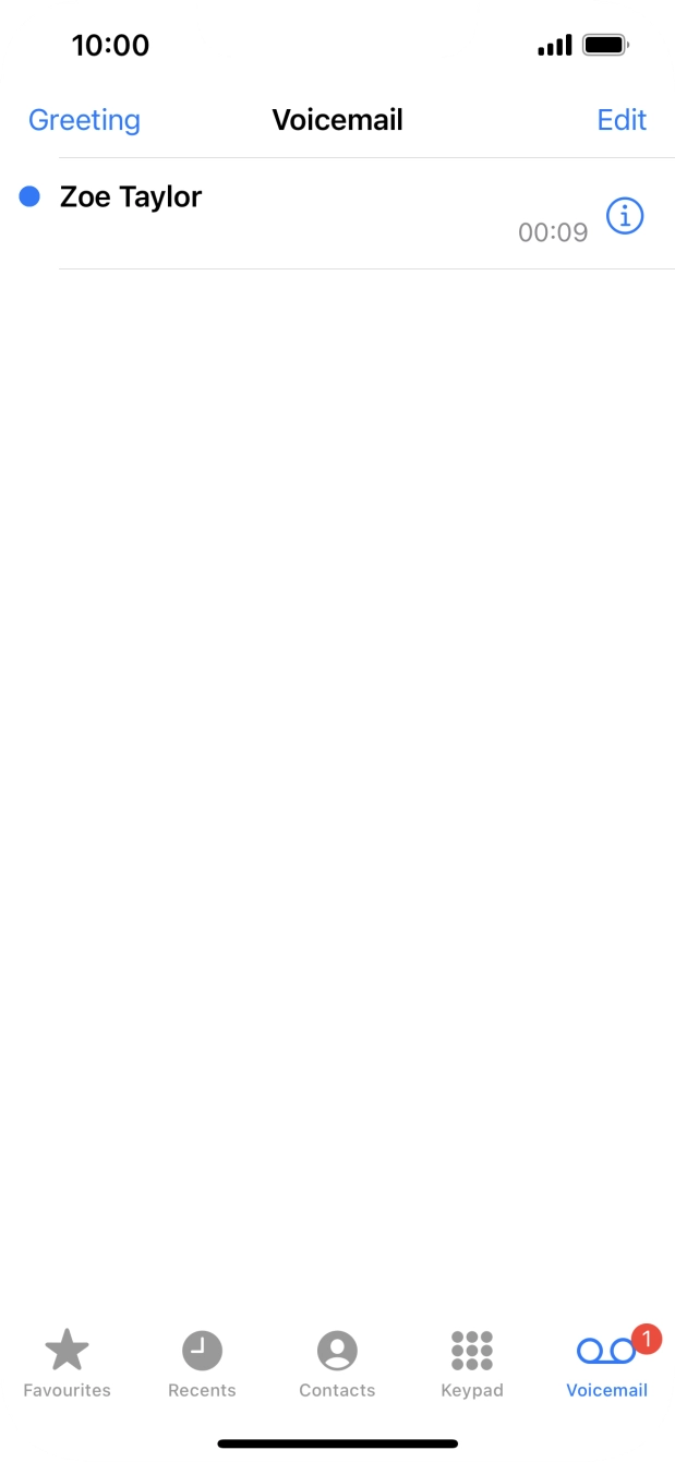 Press the required message. Press the required message.