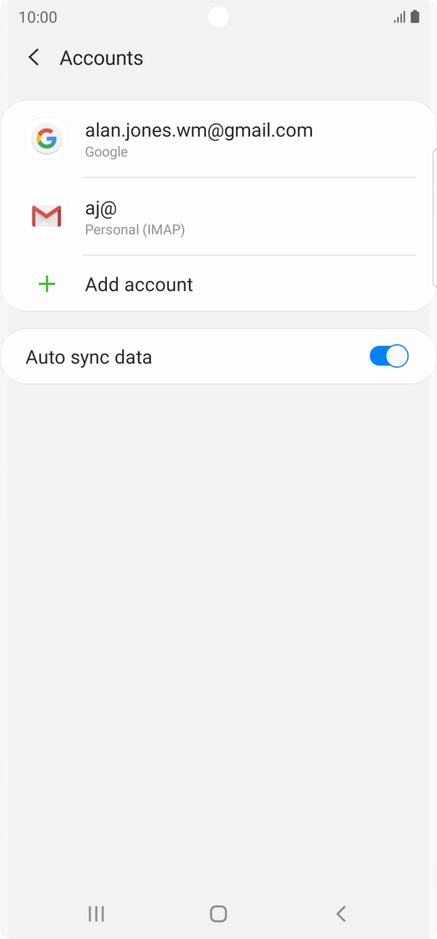 Press the Home key to return to the home screen. Press the Home key to return to the home screen.
